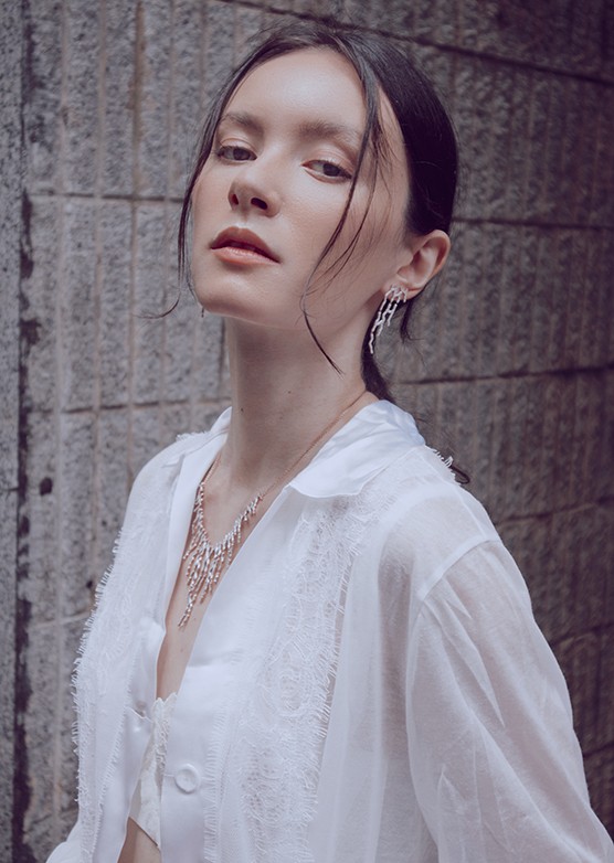 アイケア Cindy GEL-KINSEI MAX PLATINUM | Women | Real White/Pure Silver